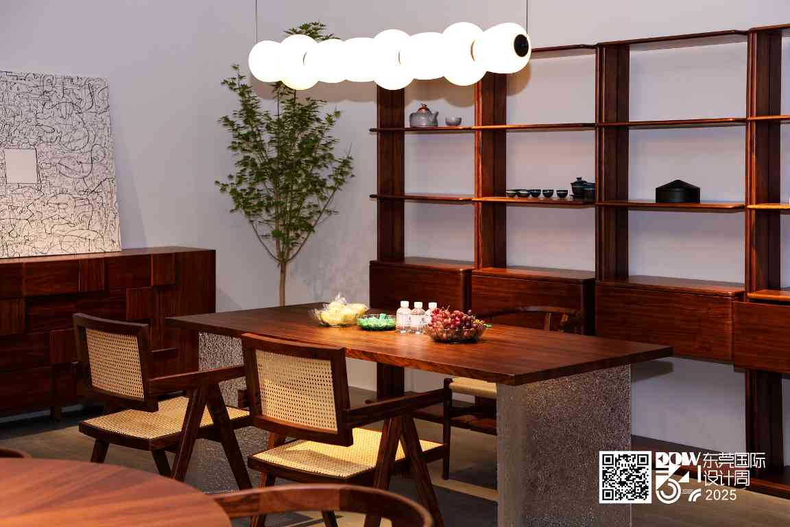 东莞国际设计周！各类风格齐“掀桌”！古沉木、古船木也被搬上台？(图10)