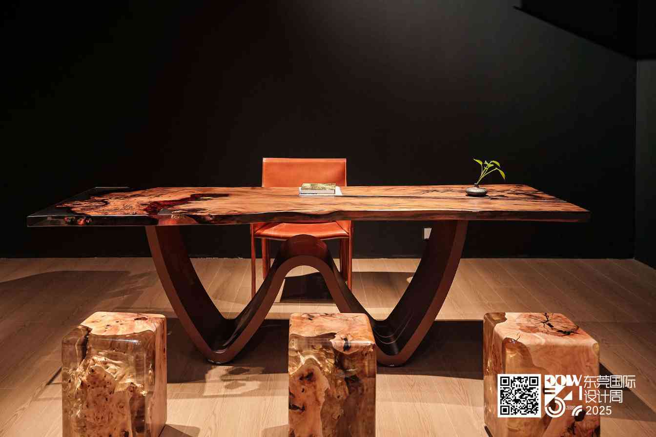 东莞国际设计周！各类风格齐“掀桌”！古沉木、古船木也被搬上台？(图14)