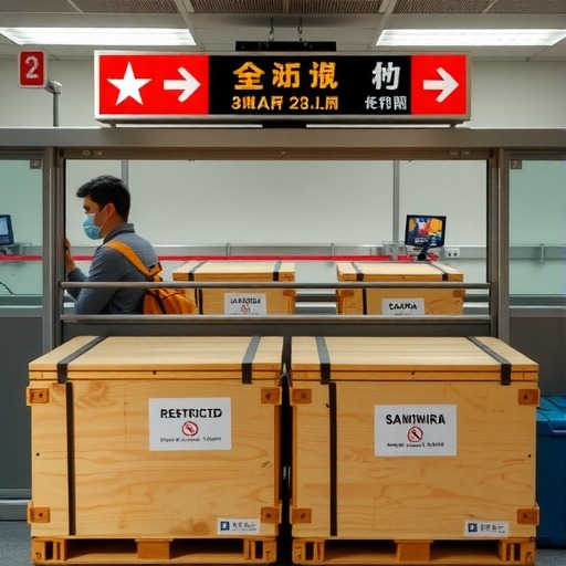 首次！中川机场海关查获阔叶黄檀、萨米维腊木制品(图2)