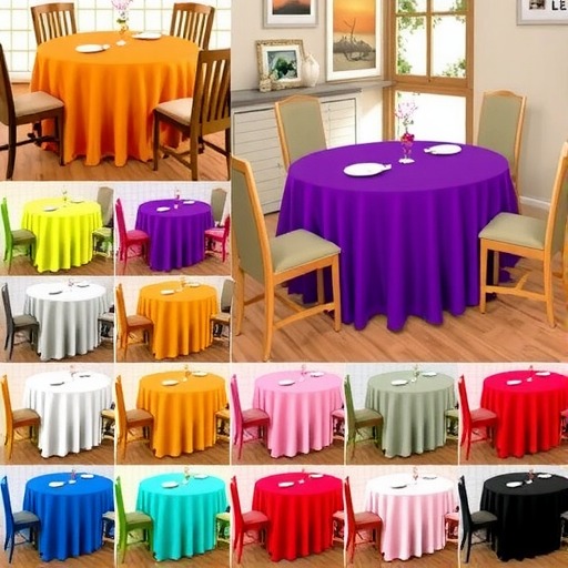 餐厅台布的选择和摆放(图2)