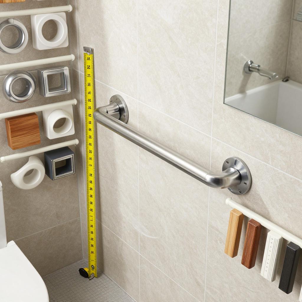 浴室扶手安装高度和选购技巧(图2)