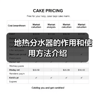地热分水器的作用和使用方法介绍(图4) 地热分水器的作用和使用方法介绍(图4)