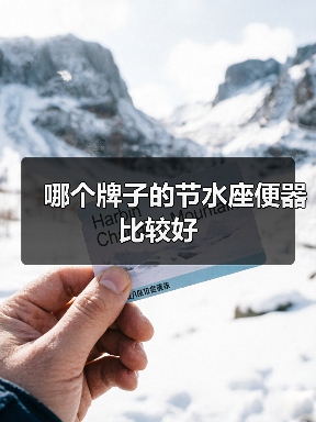 哪个牌子的节水座便器比较好(图3) 哪个牌子的节水座便器比较好(图3)