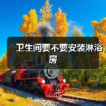 卫生间要不要安装淋浴房(图2) 卫生间要不要安装淋浴房(图2)