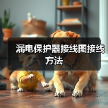 漏电保护器接线图接线方法(图1) 漏电保护器接线图接线方法(图1)
