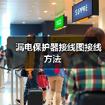 漏电保护器接线图接线方法(图2) 漏电保护器接线图接线方法(图2)
