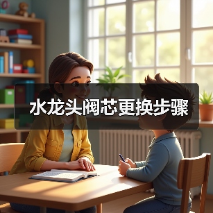 水龙头阀芯更换步骤(图2) 水龙头阀芯更换步骤(图2)