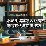 水龙头堵塞怎么办 有效疏通方法与使用技巧(图4) 水龙头堵塞怎么办 有效疏通方法与使用技巧(图4)