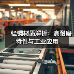 锰钢材质解析:高耐磨特性与工业应用(图3) 锰钢材质解析:高耐磨特性与工业应用(图3)
