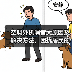 空调外机噪音大原因及解决方法,困扰居民的常见问题(图2) 空调外机噪音大原因及解决方法,困扰居民的常见问题(图2)