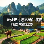炉灶尺寸怎么选?实用指南帮你解决(图1) 炉灶尺寸怎么选?实用指南帮你解决(图1)