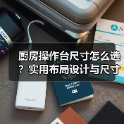厨房操作台尺寸怎么选？实用布局设计与尺寸推荐指南（图4）
