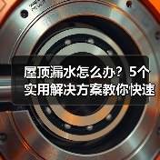 屋顶漏水怎么办？5个实用解决方案教你快速修复（图1）
