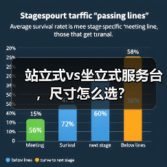 站立式vs坐立式服务台,尺寸怎么选?(图1) 站立式vs坐立式服务台,尺寸怎么选?(图1)