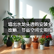 墙出水龙头选购安装全攻略，节省空间实用指南（图3）
