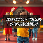 冰箱密封条不严怎么办？教你5招快速解决！（图1）