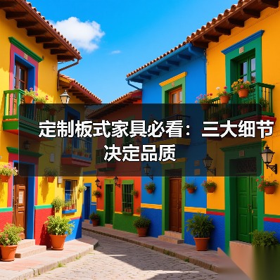 定制板式家具必看：三大细节决定品质（图4）