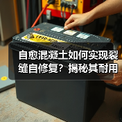 自愈混凝土如何实现裂缝自修复？揭秘其耐用优势（图2）