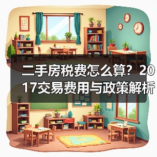 二手房税费怎么算?2017交易费用与政策解析(图4) 二手房税费怎么算?2017交易费用与政策解析(图4)