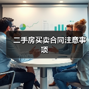 二手房买卖合同注意事项（图1）