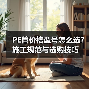 PE管价格型号怎么选？施工规范与选购技巧（图2）