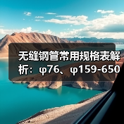 无缝钢管常用规格表解析：φ76、φ159-650占比及应用分类（图4）
