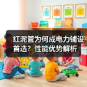 红泥管为何成电力铺设首选?性能优势解析(图1) 红泥管为何成电力铺设首选?性能优势解析(图1)