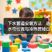 下水管道安装方法:返水弯位置与冷热管接口注意点(图3) 下水管道安装方法:返水弯位置与冷热管接口注意点(图3)