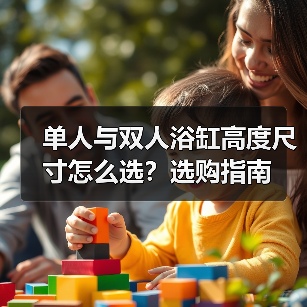单人与双人浴缸高度尺寸怎么选？选购指南（图3）