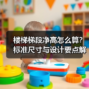 楼梯梯段净高怎么算?标准尺寸与设计要点解析(图1) 楼梯梯段净高怎么算?标准尺寸与设计要点解析(图1)