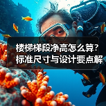 楼梯梯段净高怎么算?标准尺寸与设计要点解析(图3) 楼梯梯段净高怎么算?标准尺寸与设计要点解析(图3)