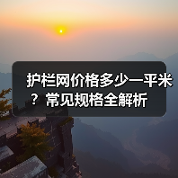 护栏网价格多少一平米?常见规格全解析(图2) 护栏网价格多少一平米?常见规格全解析(图2)
