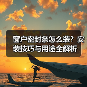 窗户密封条怎么装?安装技巧与用途全解析(图3) 窗户密封条怎么装?安装技巧与用途全解析(图3)
