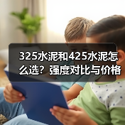 325水泥和425水泥怎么选?强度对比与价格全解析(图1) 325水泥和425水泥怎么选?强度对比与价格全解析(图1)