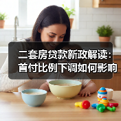 二套房贷款新政解读：首付比例下调如何影响购房成本？（图1）