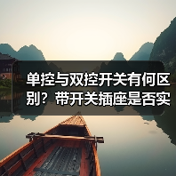 单控与双控开关有何区别?带开关插座是否实用?(图2) 单控与双控开关有何区别?带开关插座是否实用?(图2)