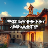 整体厨房价格贵不贵?材料种类全解析(图1) 整体厨房价格贵不贵?材料种类全解析(图1)