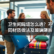 卫生间隔墙怎么选?不同材质做法及玻璃隔断墙价格全解析(图3) 卫生间隔墙怎么选?不同材质做法及玻璃隔断墙价格全解析(图3)