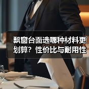 飘窗台面选哪种材料更划算?性价比与耐用性对比(图3) 飘窗台面选哪种材料更划算?性价比与耐用性对比(图3)