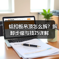 铝扣板吊顶怎么拆?拆卸步骤与技巧详解(图2) 铝扣板吊顶怎么拆?拆卸步骤与技巧详解(图2)