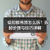 铝扣板吊顶怎么拆?拆卸步骤与技巧详解(图3) 铝扣板吊顶怎么拆?拆卸步骤与技巧详解(图3)