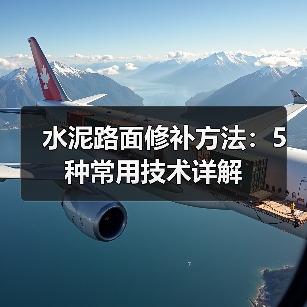 水泥路面修补方法：5种常用技术详解（图1）