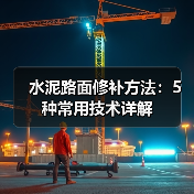 水泥路面修补方法：5种常用技术详解（图3）