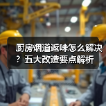 厨房烟道返味怎么解决？五大改造要点解析（图3）