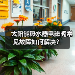 太阳能热水器电磁阀常见故障如何解决？（图1）