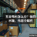 五金电料怎么分?锁具、水暖、电器全解析(图2) 五金电料怎么分?锁具、水暖、电器全解析(图2)