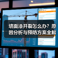 墙面漆开裂怎么办?原因分析与预防方案全解析(图1) 墙面漆开裂怎么办?原因分析与预防方案全解析(图1)
