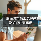 墙面涂料施工流程详解及关键注意事项(图3) 墙面涂料施工流程详解及关键注意事项(图3)