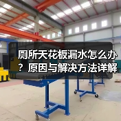 厕所天花板漏水怎么办?原因与解决方法详解(图1) 厕所天花板漏水怎么办?原因与解决方法详解(图1)