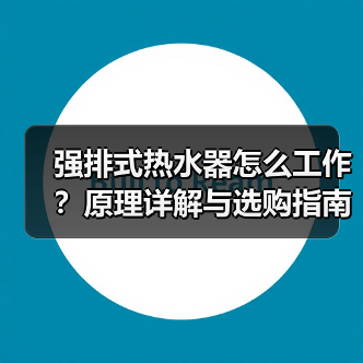 强排式热水器怎么工作?原理详解与选购指南(图1) 强排式热水器怎么工作?原理详解与选购指南(图1)